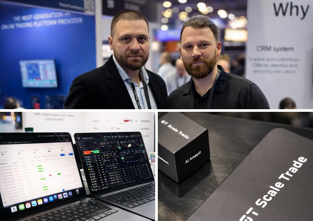 ScaleTrade leadership and sales team meeting brokers in Dubai