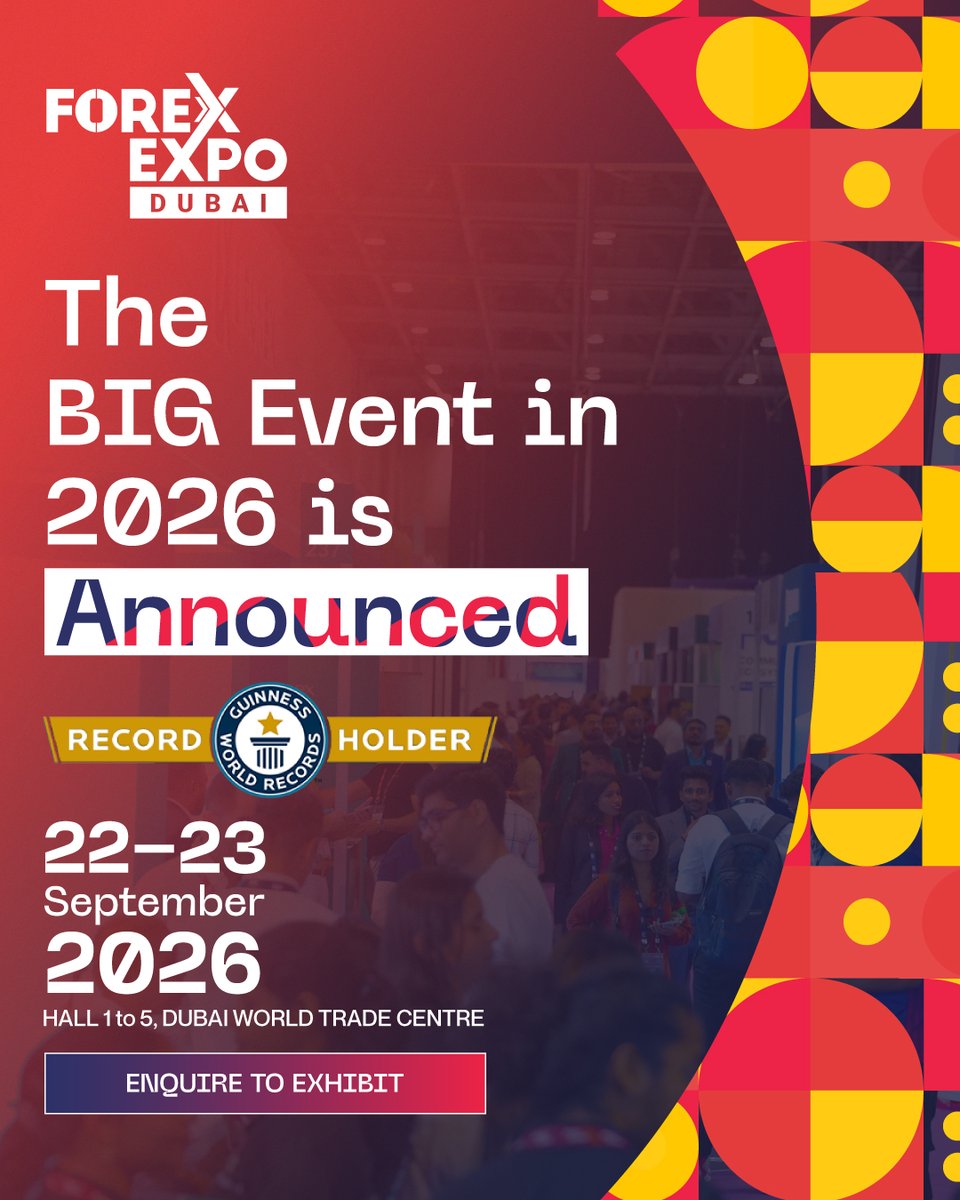 Forex Expo Dubai 2026 official event announcement