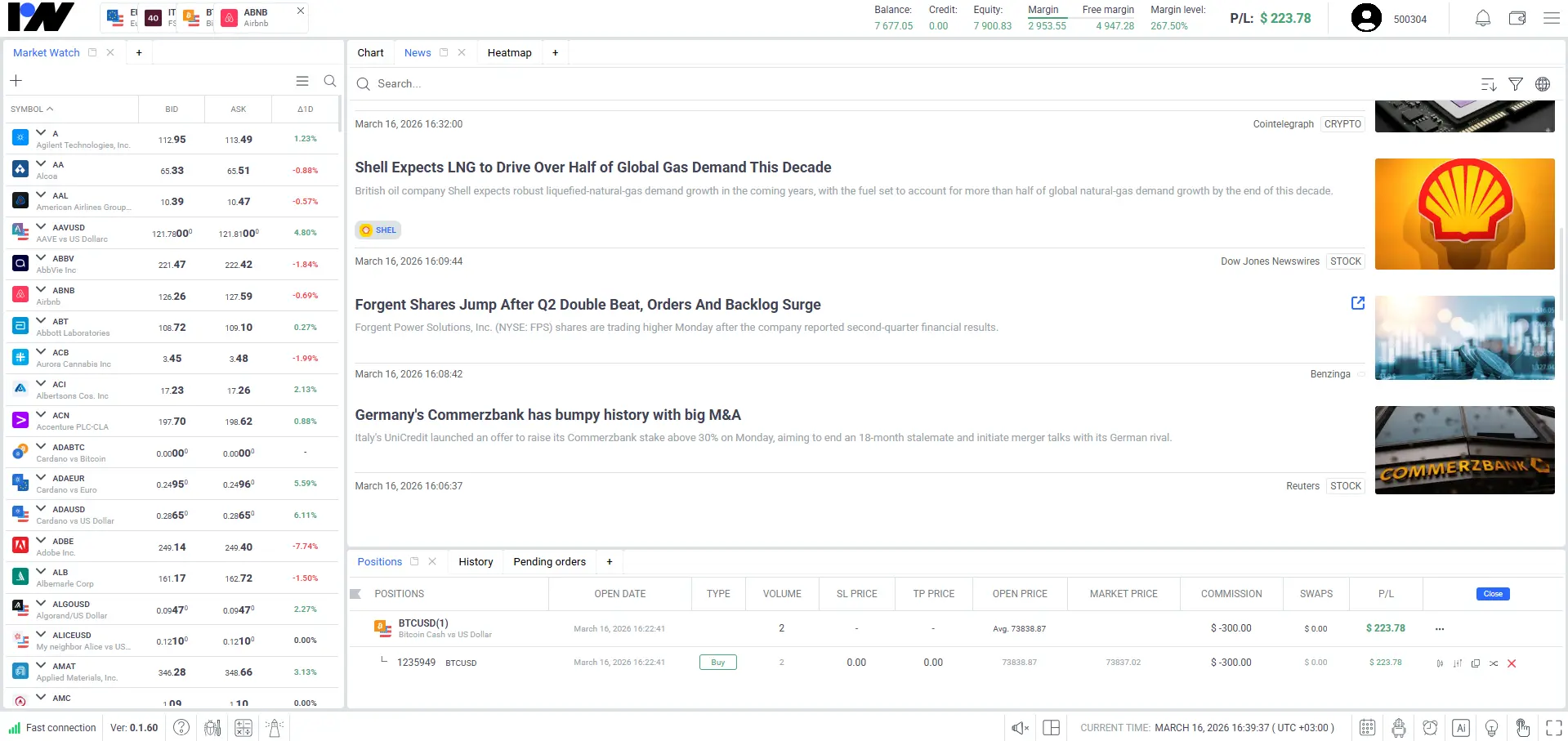 Web terminal — slide 1
