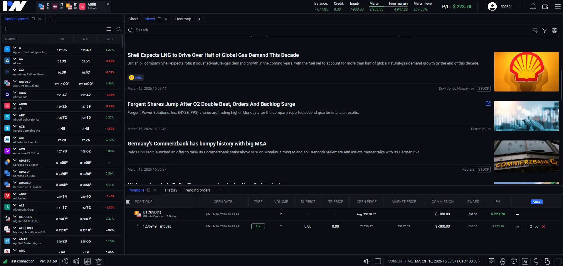 Web terminal — slide 1