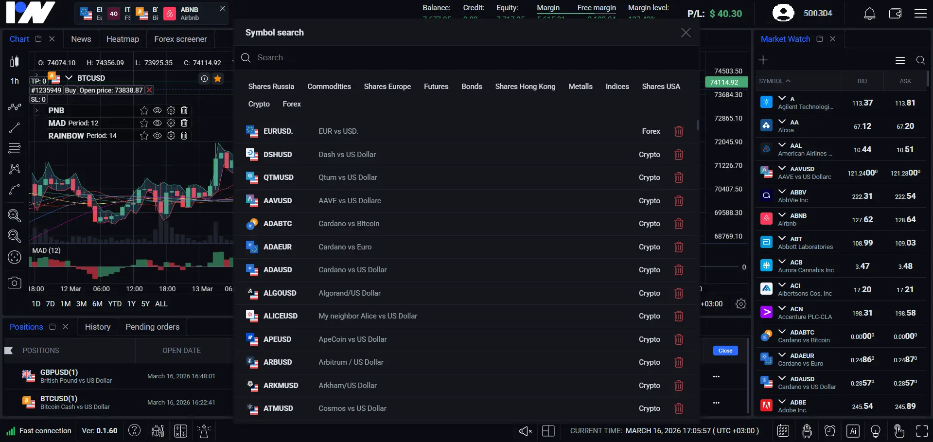 Web terminal — slide 3